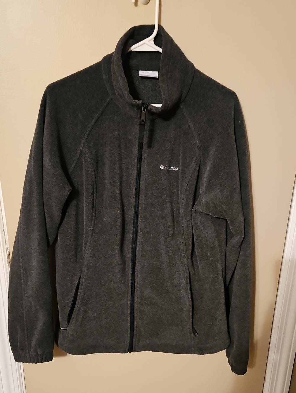 Columbia Dark Gray Full-Zip Fleece Jacket